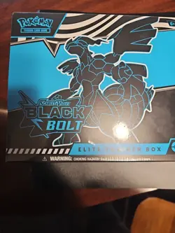 Black Bolt Pokemon ETB Elite Trainer Box Pokemon TCG Brand New Factory Sealed - Image 1