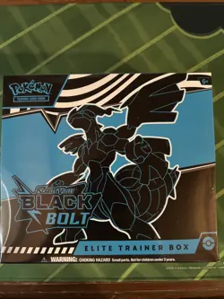 Pokemon TCG Scarlet & Violet Black Bolt Elite Trainer Box ETB Brand New Sealed - Image 1