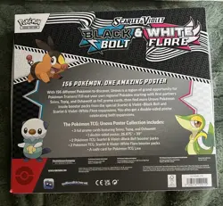 Pokemon TCG SV10.5 Black Bolt & White Flare Unova Poster Collection Box SEALED! - Image 2