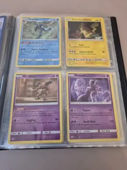 Pokemon TCG Detective Pikachu Complete Master Set 18/18 & 8 Promos + Folder - Image 4