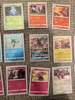 Detective Pikachu Japanese Set Pokemon TCG Complete Set 1 - 24 (No Lt Yoshida) - Image 3