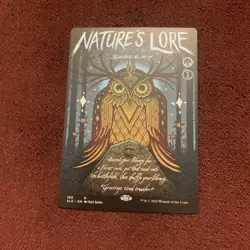 Nature's Lore Secret Lair 189 Regular Card Drop Near Mint Condition Magic MTG - Image 1