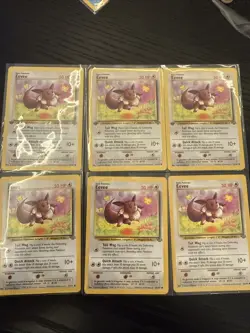 Eevee Jungle First Edition Pokemon Trading Card Game NM Condition - Image 1