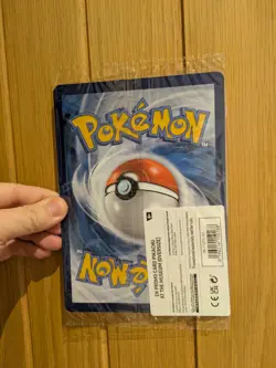 Pikachu at the Museum TCG Jumbo Promo Card (Pokemon X Natural History Museum) - Image 2