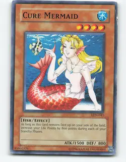 Cure Mermaid #LON-041 Yugioh Card - Image 1
