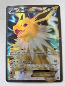 Pokemon Card TCG Jolteon EX 28a/83 Generations Ultra Rare Holo Full Art Minty - Image 1