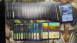 Korean Commander Legends Basic Land Lot Foils and Non-Foils - Image 1