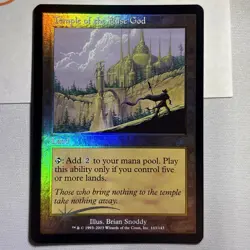 MTG Foil Temple Of The False God Scourge - Image 3