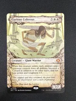 Curious Colossus (SHOWCASE) - Lorwyn Eclipsed (MTG) NM - Image 1