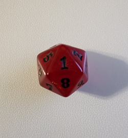 Hour of Devastation Spindown Die MTG - Red - Image 2