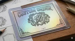 Custom fukui-san! Custom sticker on bulk MTG Commander - Image 1