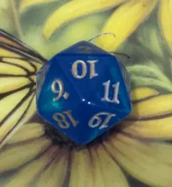 🎲 MTG Magic The Gathering D20 Pre-Release Hour Of Devastation Spindown Die Blue - Image 5