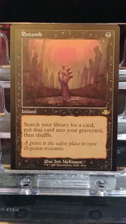 Entomb (Retro Frame) Dominaria Remastered Regular - Image 1