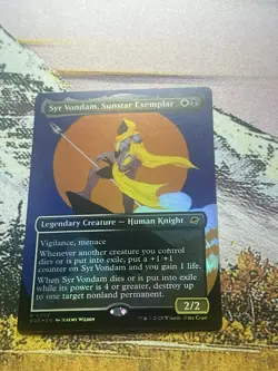 Syr Vondam, Sunstar Exemplar - Foil Extended Art EOE NM MTG - Image 2