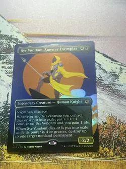 Syr Vondam, Sunstar Exemplar - Foil Extended Art EOE NM MTG - Image 3