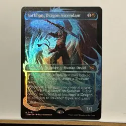 Sarkhan, Dragon Ascendant (0403) (Showcase) 403 (Foil) NM Tarkir Dragonstorm TDM - Image 1