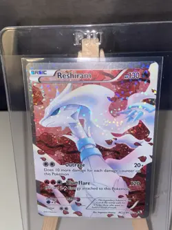 Reshiram (Full Art) RC22/RC25 Legendary Treasures: Radiant Collection Holo - Image 2