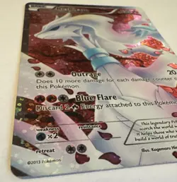 Reshiram (Full Art) RC22/RC25 Legendary Treasures: Radiant Collection Holo NM - Image 2