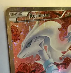 Reshiram (Full Art) RC22/RC25 Legendary Treasures: Radiant Collection Holo NM - Image 5