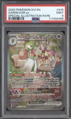 Gardevoir ex Pokemon Scarlet & Violet 245/198 Special Illustration Rare PSA 9 - Image 1