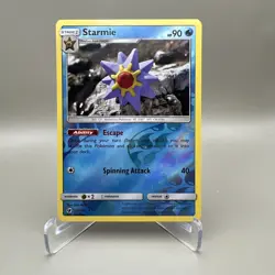 Starmie 16/111 Reverse Holo Rare - Crimson Invasion 2017 SM Pokemon TCG - LP - Image 1