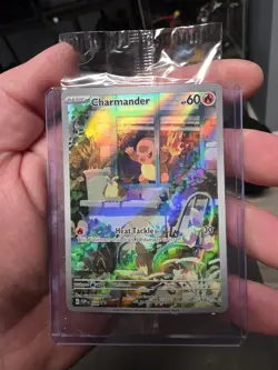 Pokemon TCG Obsidian Flames Charmander Sealed Promo Card 044 - Image 1