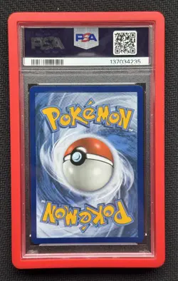 2016 POKEMON XY EVOLUTIONS #104 FULL ART/PIDGEOT EX PSA 9 with Red Bumper Guard - Image 2