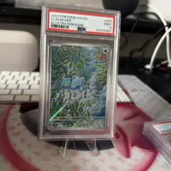 2023 POKEMON SVI EN-SCARLET & VIOLET ILLUSTRATION RARE #205 CLAUNCHER PSA 9 MINT - Image 1