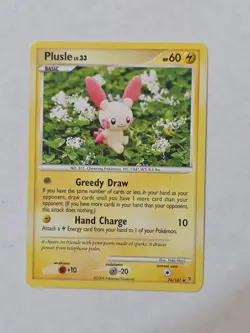 2009 Pokemon, Supreme Victors, #76/147 Plusle Lv. 33, Uncommon - Image 1