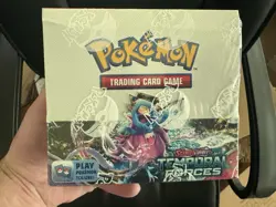 Pokemon TCG Scarlet & Violet Temporal Forces Booster Box Factory Sealed SV05 - Image 1