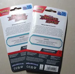 Pokemon Scarlet & Violet Destined Rivals Booster Pack Eevee Zarude Promo Coin - Image 3