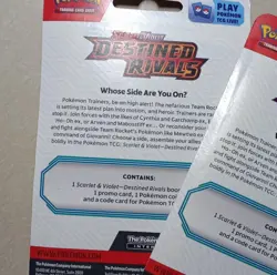 Pokemon Scarlet & Violet Destined Rivals Booster Pack Eevee Zarude Promo Coin - Image 5