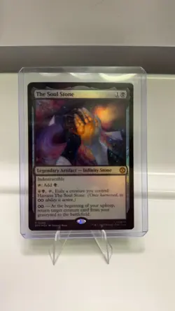 The Soul Stone - 0066 - FOIL - MtG Magic Marvel Spider-Man M/NM - Make An Offer - Image 1