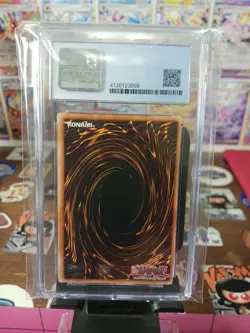 2003 Yu-Gi-Oh Red Eyes B. Dragon 1st Edition Portuguese CGC 8 - Image 2