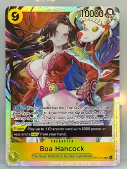 One Piece - Boa Hancock - Alternate Art OP14-112 The Azure Sea's Seven Foil TCG - Image 1
