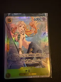 Nami One Piece Card Japanese EB03-053 SR Heroines Edition NM - Image 1