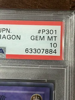 Yu-Gi-Oh! TCG PSA 10 Blue-Eyes Ultimate Dragon 2000 P3-01 Super Rare Japanese - Image 4