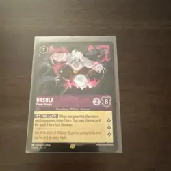 Disney Lorcana Ursula - Power Hungry 59/204 The First Chapter Card - Image 3