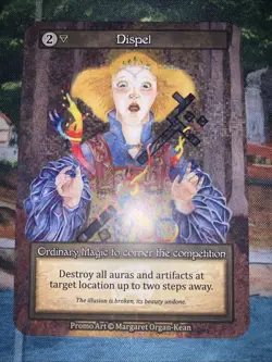 Dispel Non-FOIL promo Sorcery Contested Realm TCG NM - Image 1