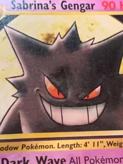 SABRINA'S GENGAR - 29/132 - GYM CHALLENGE - RARE POKEMON CARD - MP - Image 4