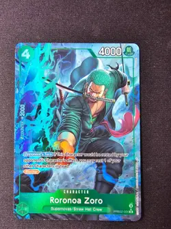 PRB02-006 Roronoa Zoro ALT ART - One Piece Card Game TCG - Premium Booster Eng - Image 1