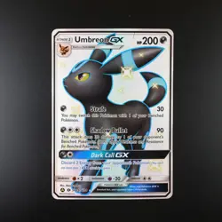 Umbreon GX SV69/SV94 Pokemon Hidden Fates Holo Full Art Card - Image 1