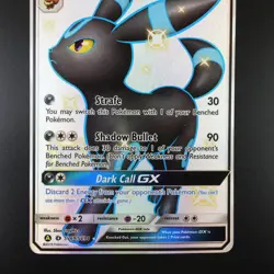 Umbreon GX SV69/SV94 Pokemon Hidden Fates Holo Full Art Card - Image 3