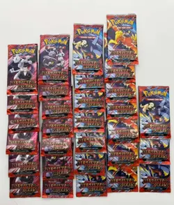Pokemon TCG Destined Rivals Scarlet & Violet Booster Pack Lot Of 30 SEALED PACKS - Image 1