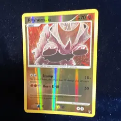 Rhyhorn 122/147 Reverse Holo Supreme Victors Pokemon Card - Image 1
