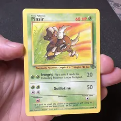 Pinsir 25/64 Jungle Rare Pokemon Card Non-Holo NM - Image 1