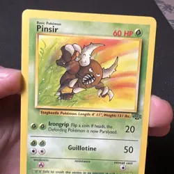 Pinsir 25/64 Jungle Rare Pokemon Card Non-Holo NM - Image 2