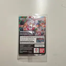 Sealed One Piece Monkey D. Luffy US Voyage College Basketball Promo Holo Card - Image 2