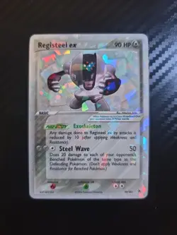 Pokemon TCG Registeel EX Hidden Legends Holo Rare Card 99/101 - Image 1