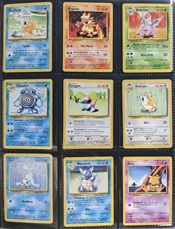 Complete Base Set Non Holos 17-102 Pokemon Cards Pokemon WOTC TCG 1999 LP-MP - Image 3